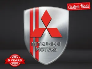 Mitsubishi Decalcomanie Vetri Auto su Misura Universali Design